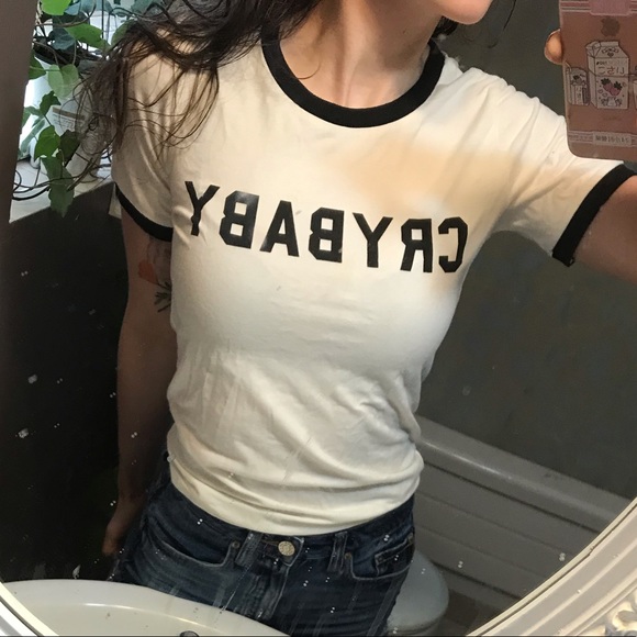 π2 for $15 white CRYBABY Tshirt - Picture 2 of 4